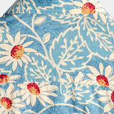 Men's Blue Hawaiian Floral Shirt
