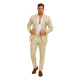 Gary – Men's Linen Summer Suit