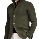 Men's Warm Knit Cardigan
