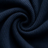 Men's Stand Collar Quarter-Zip Sweater – Cobalt