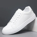 Elegant Men's Leather Sneakers