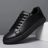Elegant Men's Leather Sneakers