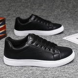 Elegant Men's Leather Sneakers