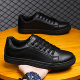 Elegant Men's Leather Sneakers
