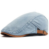 Jeff | Premium Denim Flat Cap – Classic Style and Everyday Comfort
