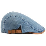 Jeff | Premium Denim Flat Cap – Classic Style and Everyday Comfort