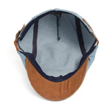 Jeff | Premium Denim Flat Cap – Classic Style and Everyday Comfort