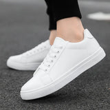 Elegant Men's Leather Sneakers