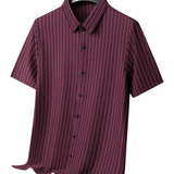 Men's Colorful Striped Polo Shirt