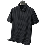 Men's Colorful Striped Polo Shirt