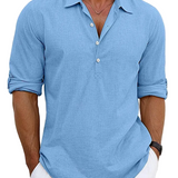 Premium Men's Linen Blend Shirt