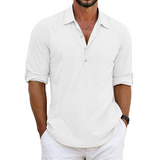 Premium Men's Linen Blend Shirt
