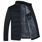 Men's Insulated Fleece-Lined Winter Jacket