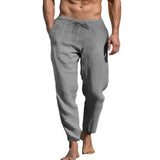 Corfu Men's Linen-Blend Pants