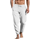 Corfu Men's Linen-Blend Pants